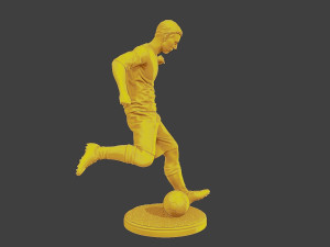 Soccer Player SP 001 3D 打印模型