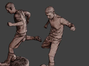 Soccer Player SP 001 3D Print Model