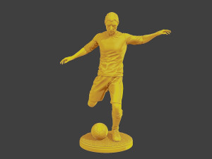 Soccer Player SP 002 Model Cetak 3D