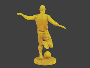 Soccer Player SP 002 Model Cetak 3D
