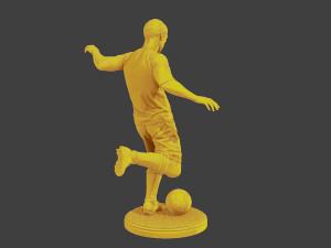 Soccer Player SP 002 Model Cetak 3D