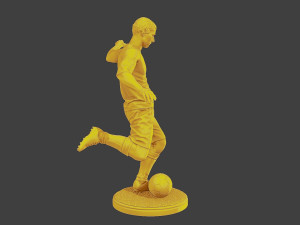 Soccer Player SP 002 Model Cetak 3D