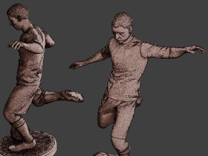 Soccer Player SP 002 Model Cetak 3D