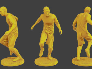Soccer Player SP 003 3Dプリントモデル