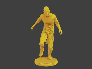 Soccer Player SP 003 3D Print Model