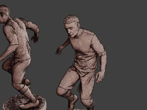 Soccer Player SP 003 3D Print Model