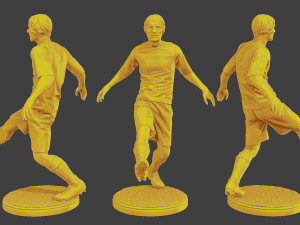Soccer Player SP 004 3D 打印模型