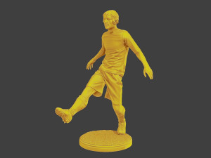 Soccer Player SP 004 3Dプリントモデル
