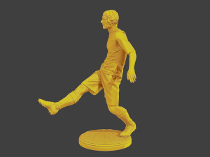 Soccer Player SP 004 3Dプリントモデル