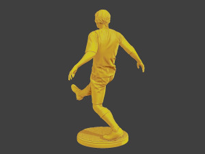 Soccer Player SP 004 3Dプリントモデル