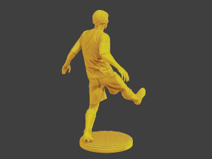 Soccer Player SP 004 3Dプリントモデル