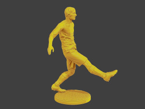 Soccer Player SP 004 3Dプリントモデル