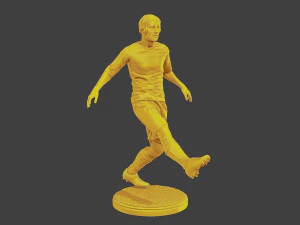 Soccer Player SP 004 3D Print Model