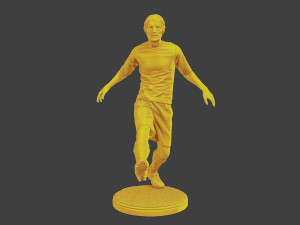 Soccer Player SP 004 3Dプリントモデル