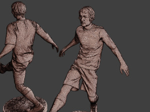 Soccer Player SP 004 3Dプリントモデル
