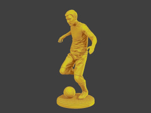 Soccer Player SP 005 3Dプリントモデル