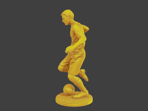 Soccer Player SP 005 3Dプリントモデル