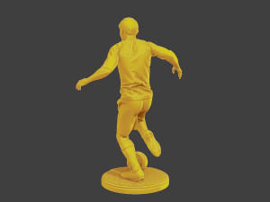Soccer Player SP 005 3Dプリントモデル