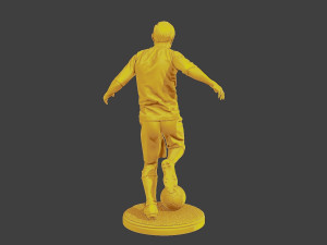 Soccer Player SP 005 3Dプリントモデル