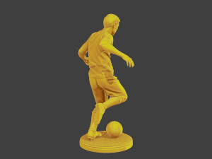 Soccer Player SP 005 3Dプリントモデル