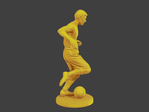 Soccer Player SP 005 3Dプリントモデル