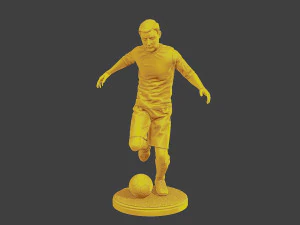 Soccer Player SP 005 3D Print Model