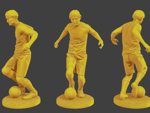 Soccer Player SP 006 3D Print Model