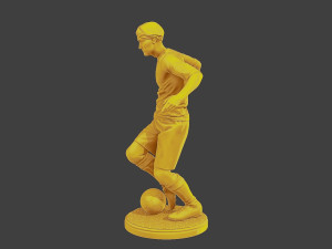 Soccer Player SP 006 3Dプリントモデル