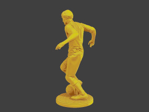 Soccer Player SP 006 3Dプリントモデル