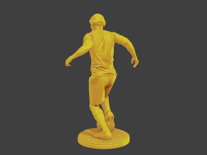 Soccer Player SP 006 3Dプリントモデル