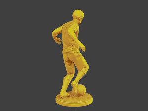 Soccer Player SP 006 3Dプリントモデル