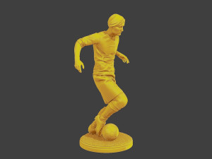 Soccer Player SP 006 3Dプリントモデル