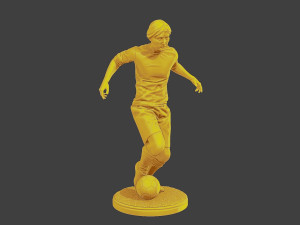 Soccer Player SP 006 3Dプリントモデル