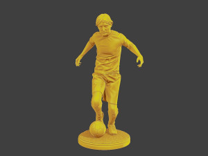 Soccer Player SP 006 3Dプリントモデル