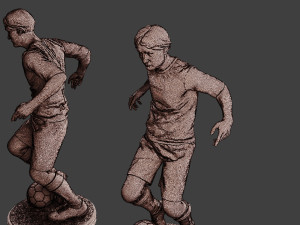 Soccer Player SP 006 3Dプリントモデル