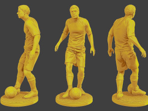 Soccer Player SP 007 3D Print Model