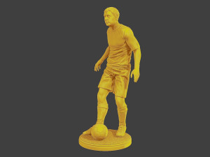 Soccer Player SP 007 Modèles 3D en vedette