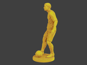 Soccer Player SP 007 Modèles 3D en vedette