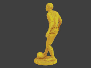 Soccer Player SP 007 Modèles 3D en vedette