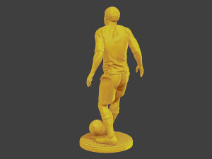 Soccer Player SP 007 Modèles 3D en vedette
