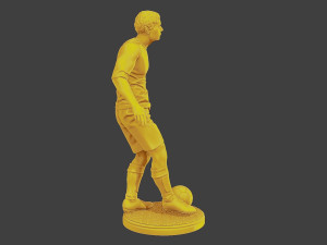 Soccer Player SP 007 Modèles 3D en vedette