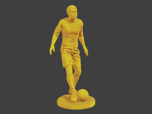Soccer Player SP 007 Modèles 3D en vedette