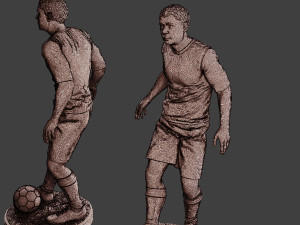 Soccer Player SP 007 Modèles 3D en vedette