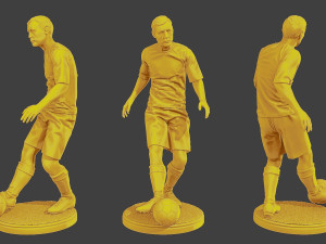 Soccer Player SP 008 Model Cetak 3D