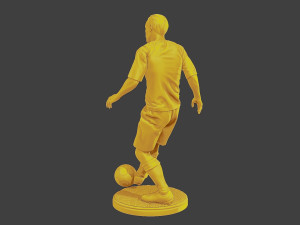Soccer Player SP 008 Modelo de Impressão 3D