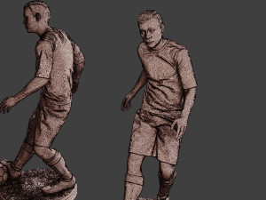 Soccer Player SP 008 Modelo de Impressão 3D
