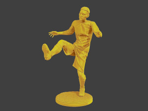 Soccer Player SP 009 3D Print Model