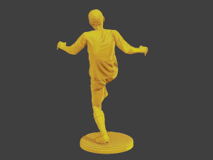Soccer Player SP 009 3D Print Model