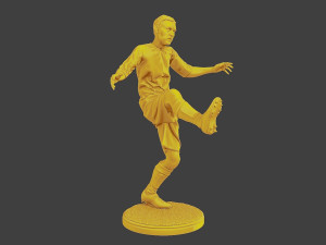 Soccer Player SP 009 3D Print Model