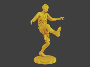 Soccer Player SP 009 3D Print Model